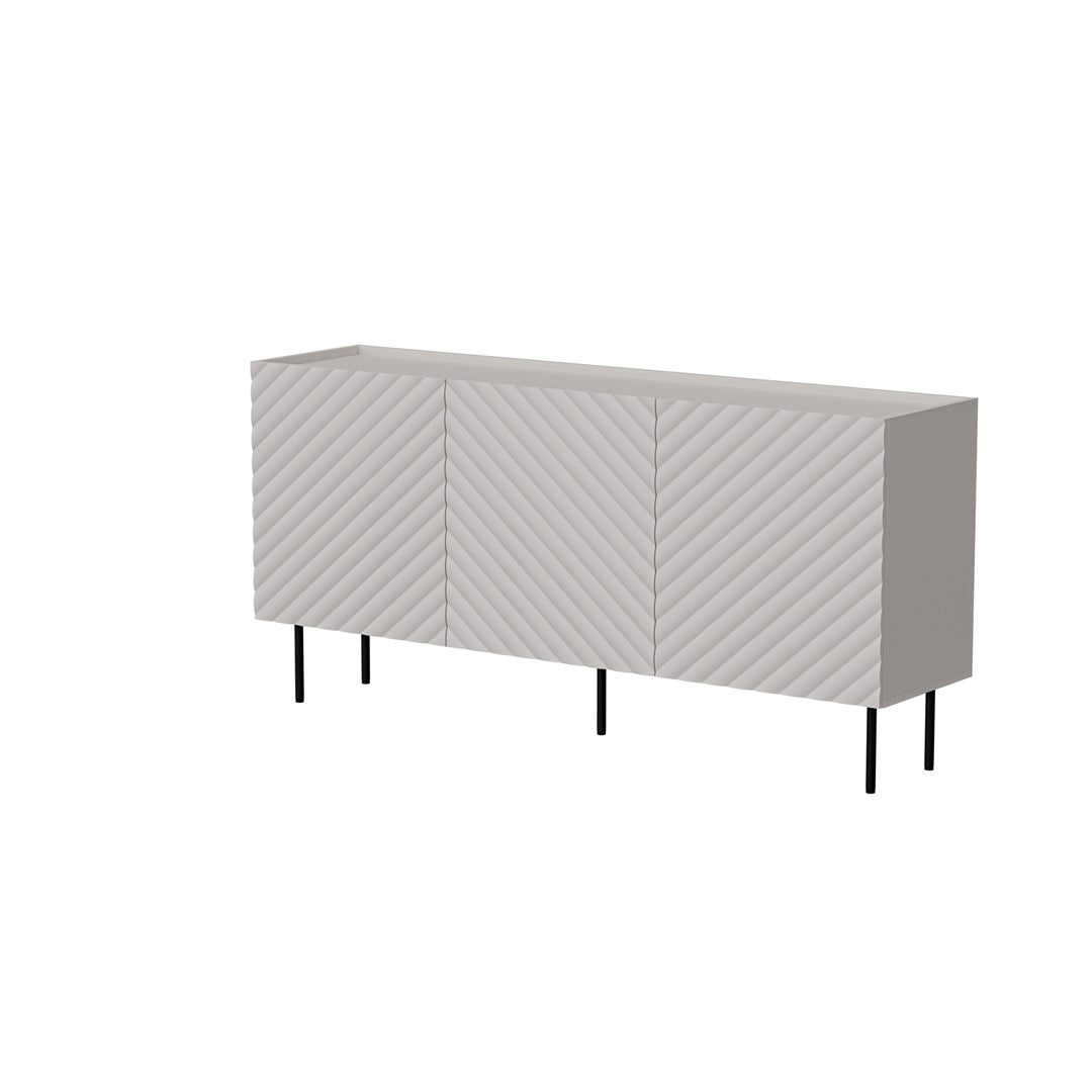 Cama LUCCA 3D Chest of Drawers 165x40x80 Cashmere