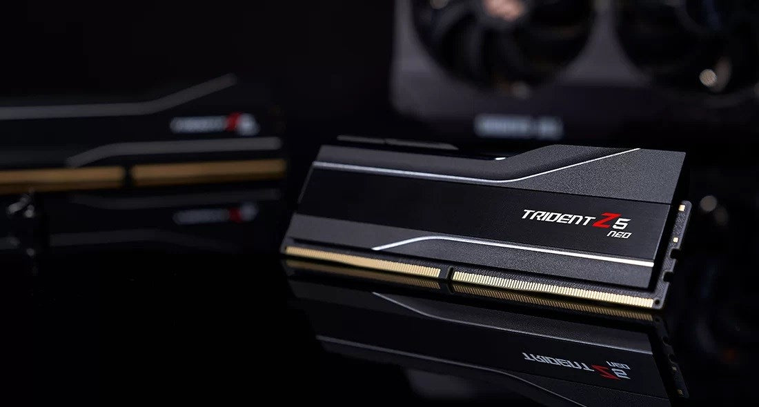 G.Skill Trident Z5 Neo 32GB DDR5 6000MHz Kit 2x16GB DIMM 288-PIN CL32 (F5-6000J3238F16GX2-TZ5N) PC5-48000
