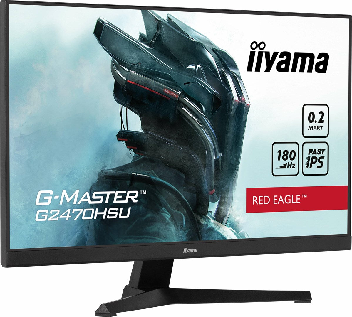 iiyama G-MASTER G2470HSU-B6 Computer Monitor 23.8" 1920 x 1080 Full HD LCD Black