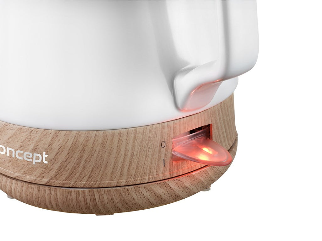 CONCEPT Ceramic Electric Kettle 1 L White | Model: RK0060