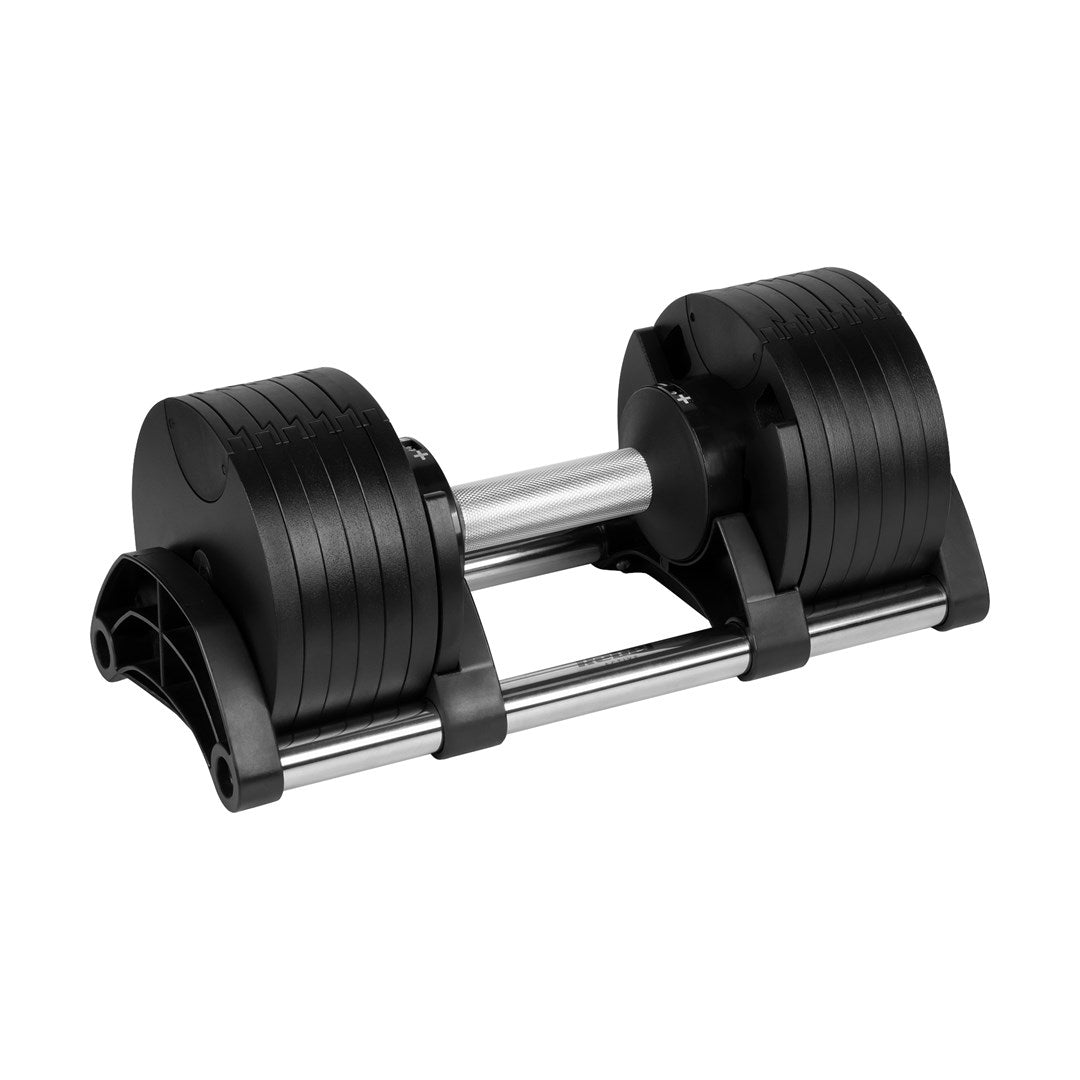 Hantel żeliwny regulowany automat 24 kg  skok co 2kg  REBEL ACTIVE