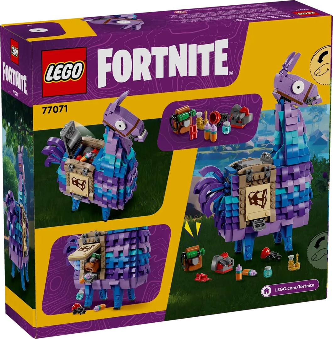 LEGO FORTNITE Supply Llama Building Set for Kids, Model 77071