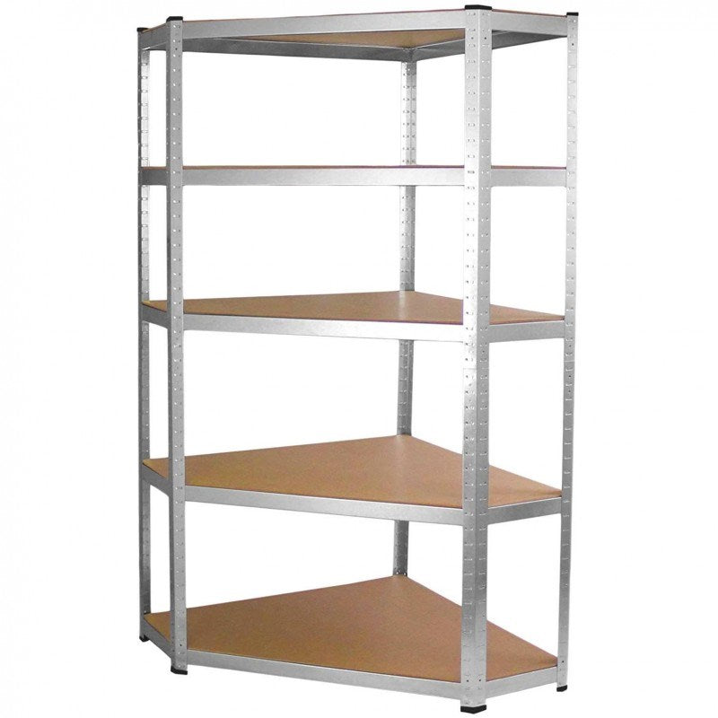 BARA Metal Corner Storage Rack 30 cm 5 Shelves GC9030