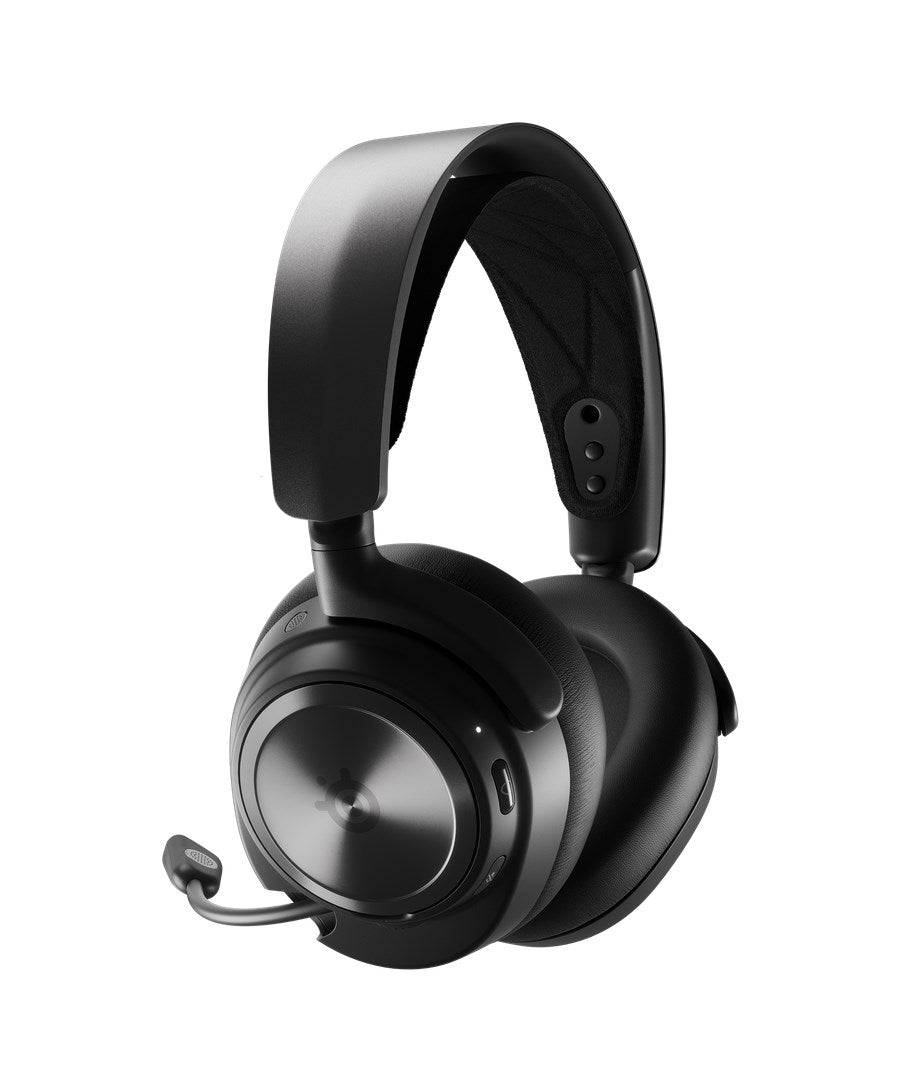 SteelSeries Arctis Nova Pro Wireless Headset - Over-ear - Bluetooth/ 2.4 GHz - Active Noise Cancellation - for Nintendo Switch, PS4, PS5