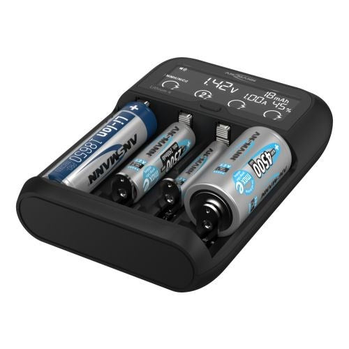 ANS 1001-0122 Desktop Charger Lithium 4 NiMh Li-Ion LiFePO4