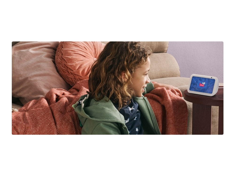 Amazon Echo Show 5 Glacier White with 5.5-Inch Display