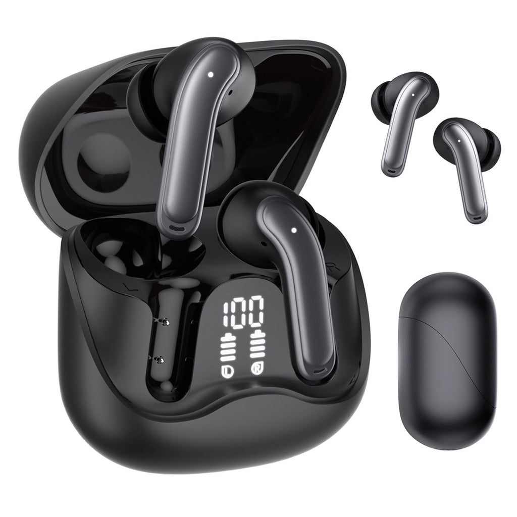 Audiocore Wireless Headphones Hybrid ANC ENC 6 Microphones Charging Case Tuya AC591 PRO