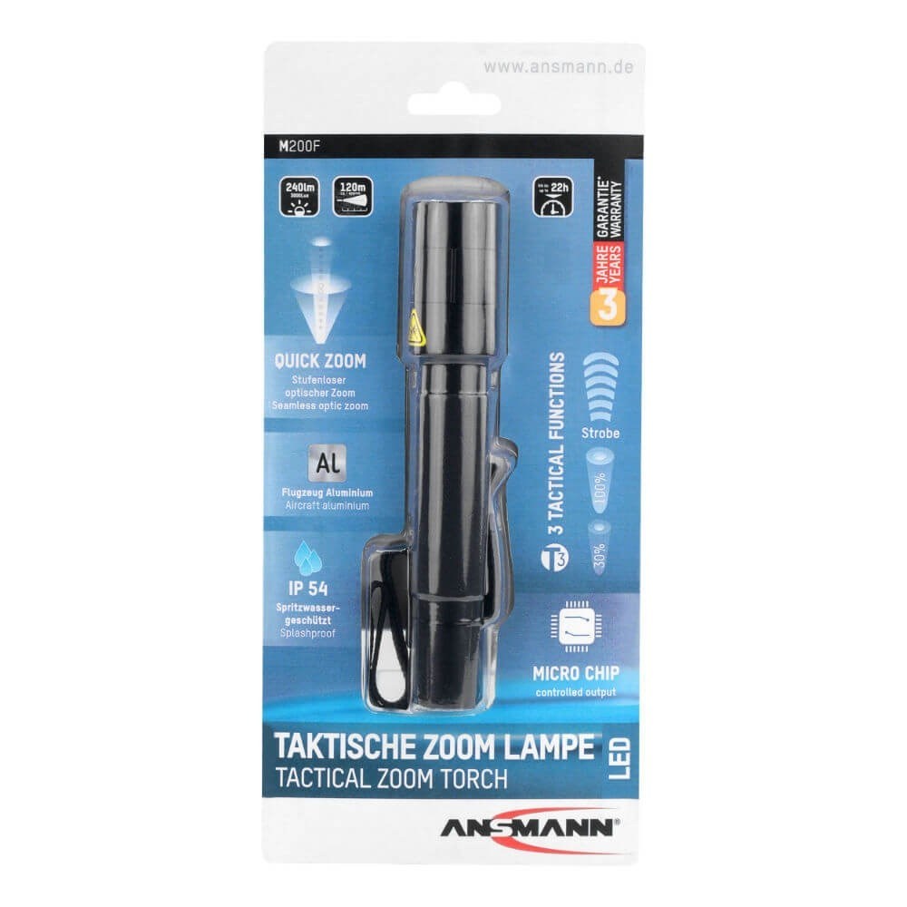Ansmann Flashlight M200F Tactical