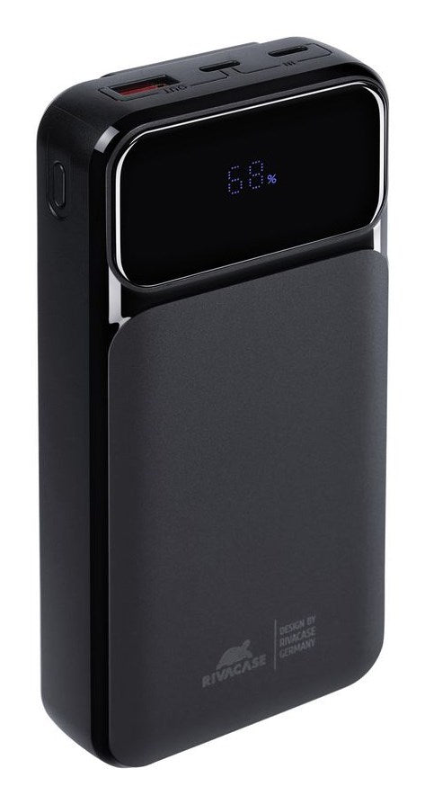 Rivacase VA2221 power bank Lithium Polymer (LiPo) 20000 mAh Black