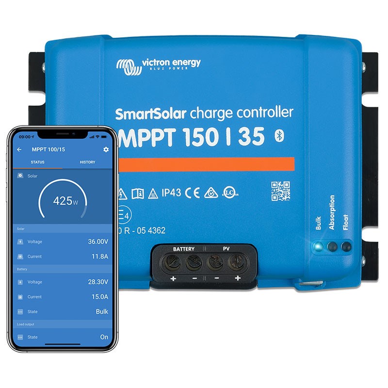 SmartSolar MPPT Charge Controller 150V 35A - Victron Energy