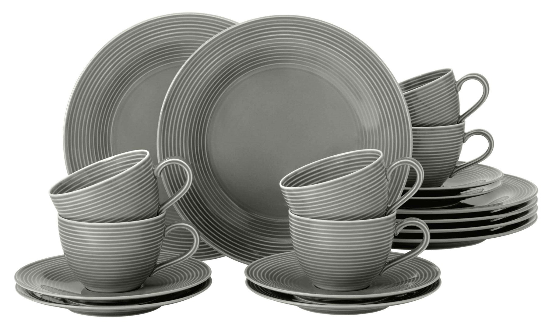 SELTMANN BEAT COLOR GLAZE Coffee Set for 6 People 18 Pieces