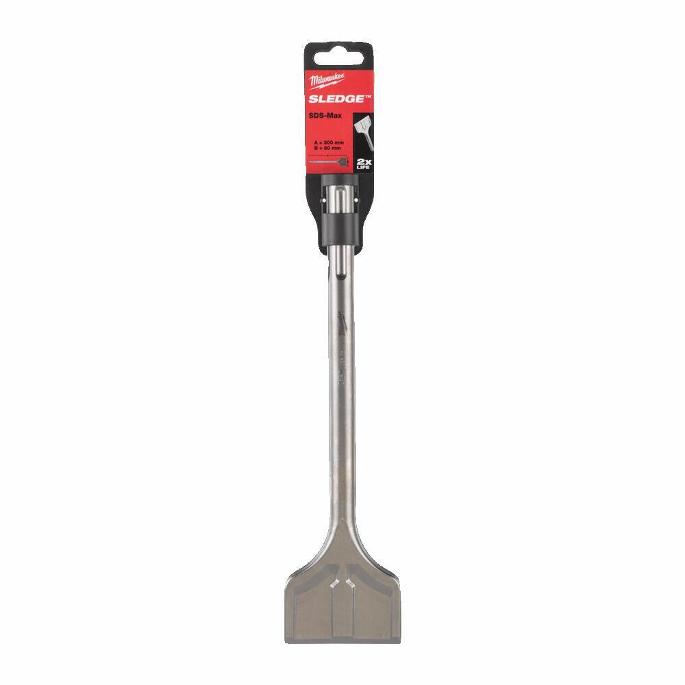 MILWAUKEE SDS-MAX Chisel 80 mm x 300 mm | Model 4932478269
