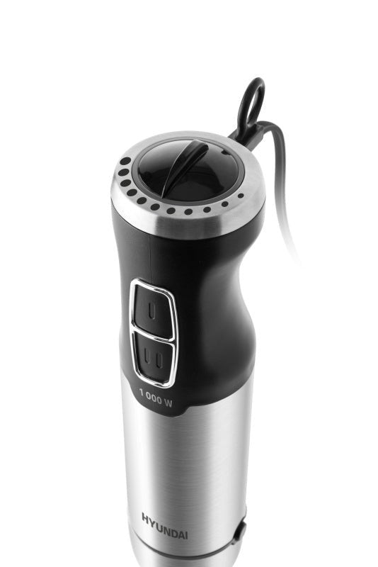 Hyundai Immersion Blender 1000 W Black, Stainless Steel HY-HB1000