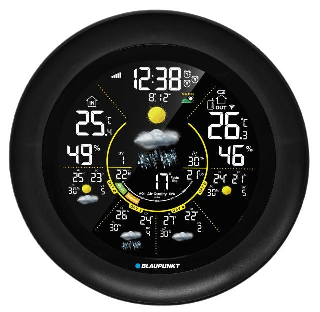 Blaupunkt WS65BK - APP Weather Station - Black