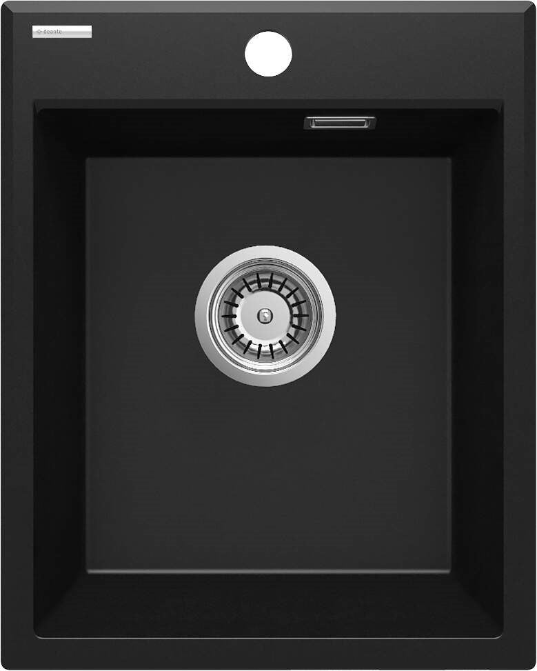 Deante 1-Bowl Granite Sink 500x400 mm Nero Drop-in