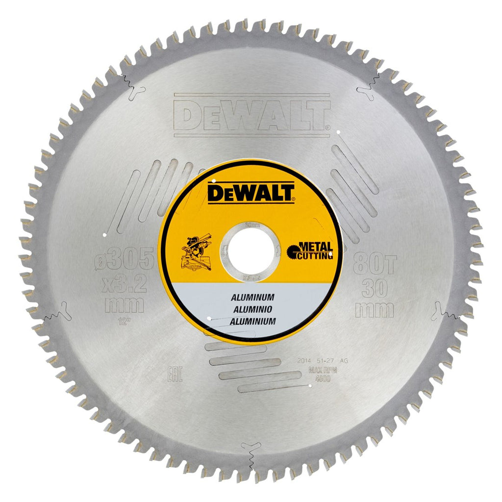 DeWALT Circular Saw Blade 305 mm 80 Teeth DT1916-QZ