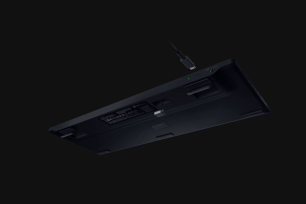 RAZER BlackWidow V4 Low-Profile HyperSpeed Keyboard USB + RF Wireless + Bluetooth QWERTY US