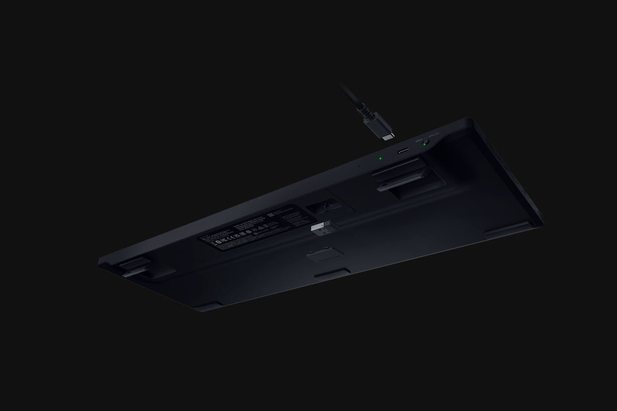 RAZER BlackWidow V4 Low-Profile HyperSpeed Keyboard USB + RF Wireless + Bluetooth QWERTY US