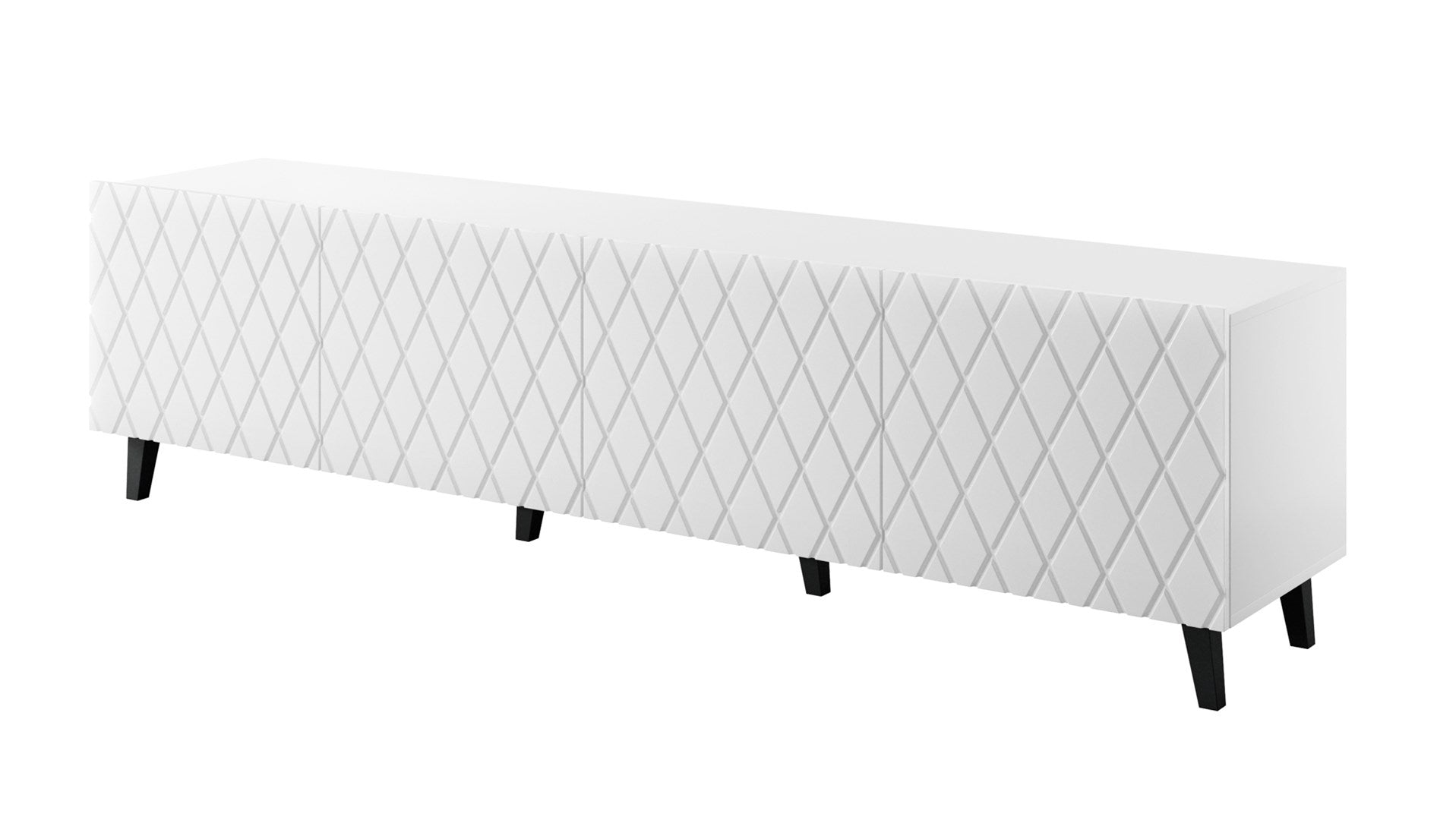 RTV Cabinet ASTI 200x42x52 White Matt