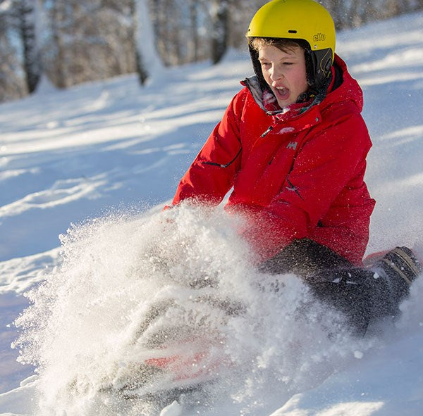 Hamax Sno Fire Snow racer Black  Red Polyethylene