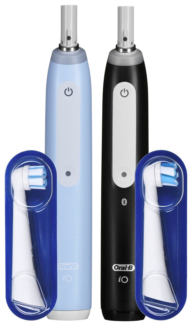 Braun Oral-B iO 3 Electric Toothbrush Set DUO BLACK & BLUE