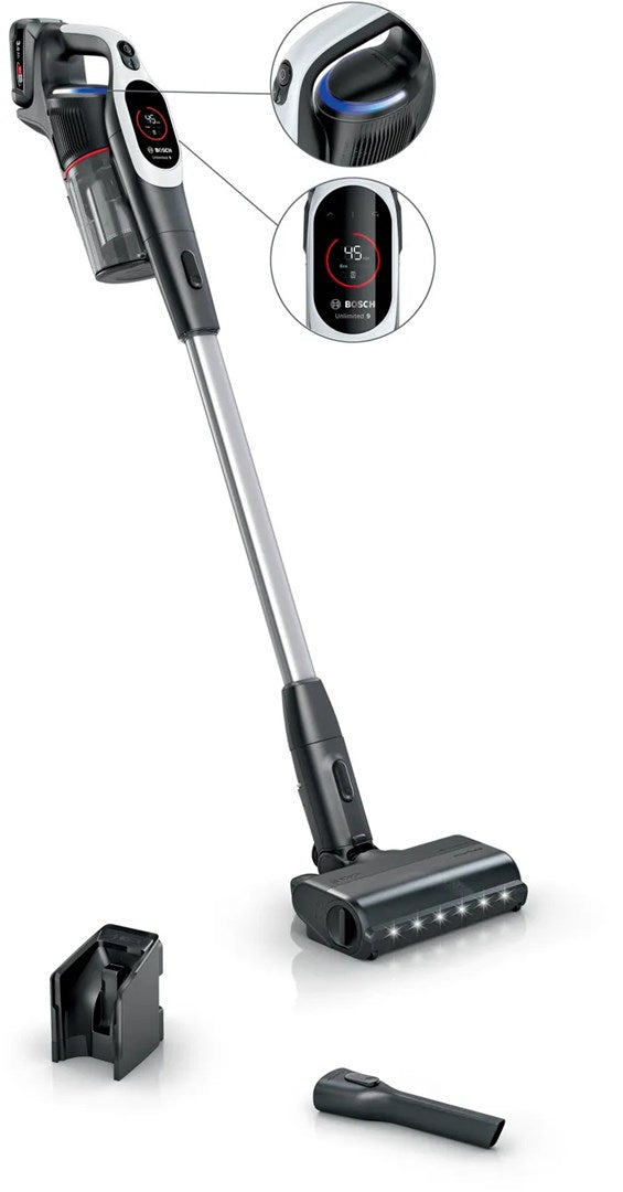 Bosch BCS931WBA Stick Vacuum Cleaner Battery Dry HEPA Bagless 0.4 L White