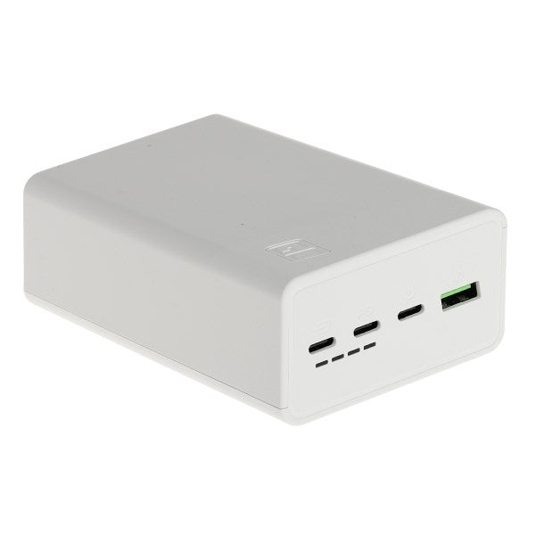 Greencell PowerPlay 30 White Power Bank 30000mAh 22.5W with LED Display