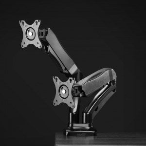 ART Desk Mount L-16GD 68.6 cm (27") Max Load 6.5 kg Black