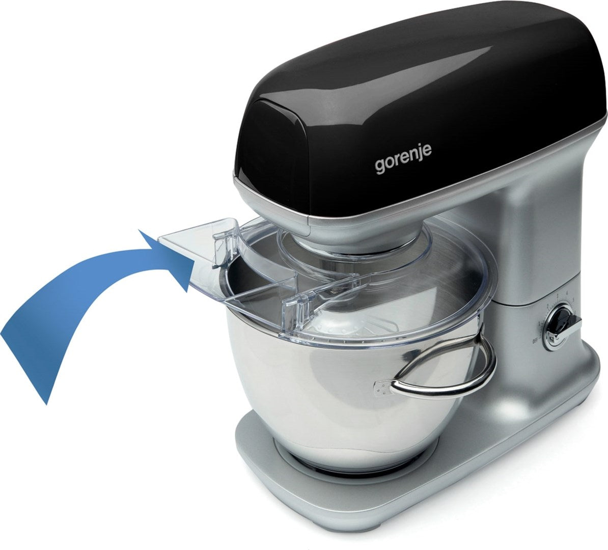 Gorenje Food Processor MMC1000RLBK 1000 W 4.5 L Black Metallic