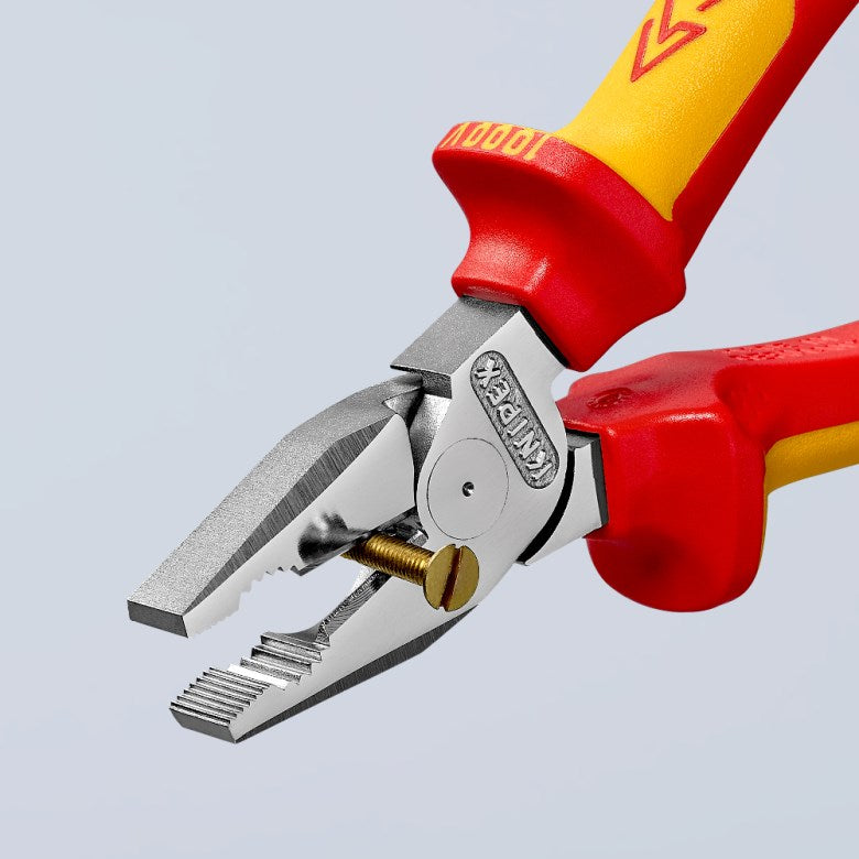 KNIPEX Plier, Cutting Length 1.15 cm, Weight 260 g, Model 206180