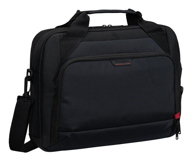 Targus EcoSmart 35.6 cm (14 ) Briefcase Black  Red