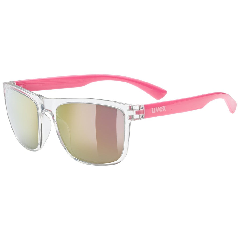 Uvex rookie clear Multi-sport glasses Boy/Girl Full rim Pink  Translucent