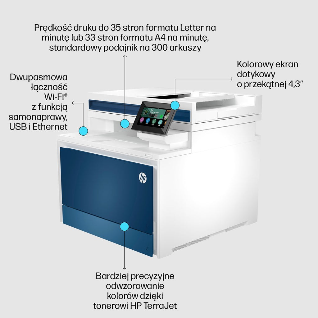 HP Color LaserJet Pro 4302dw MFP | Model 4RA83F