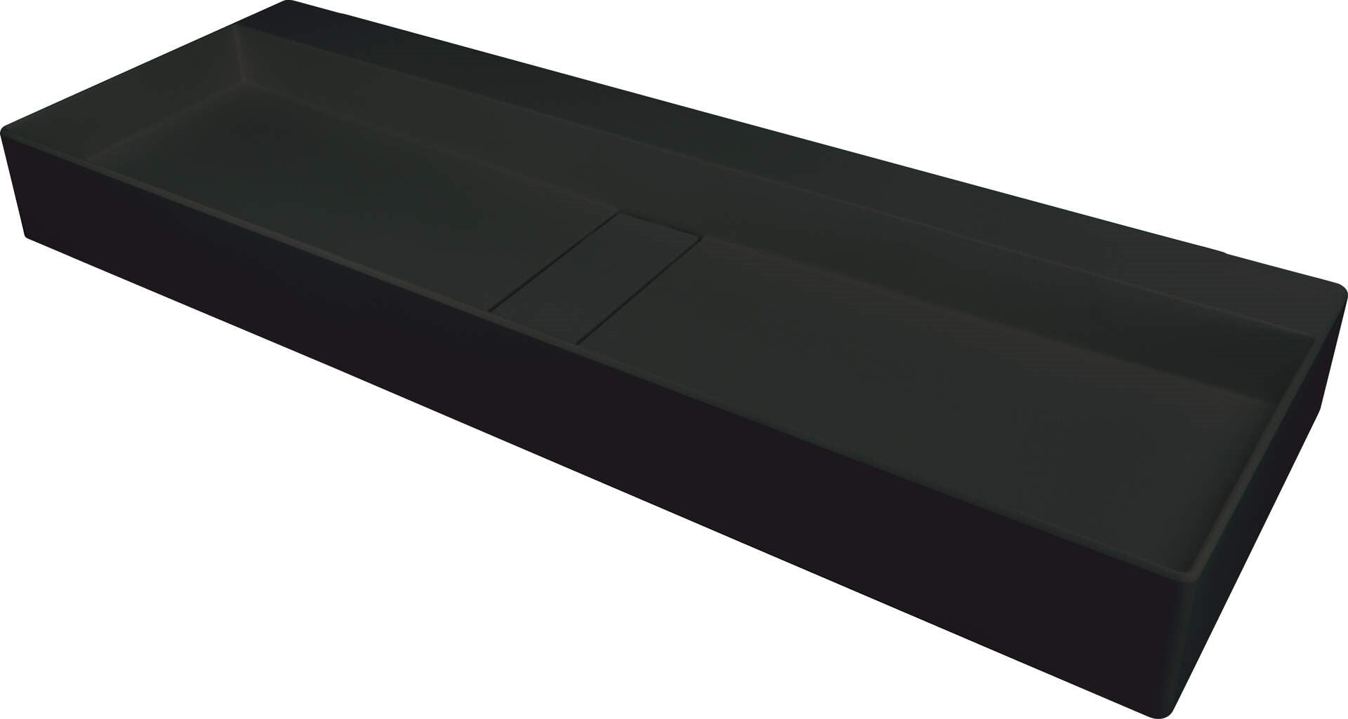 Granite countertop sink with cover