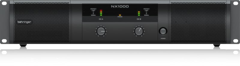 Behringer NX1000 Audio Amplifier - 2 x 500 Watts Power Amplifier
