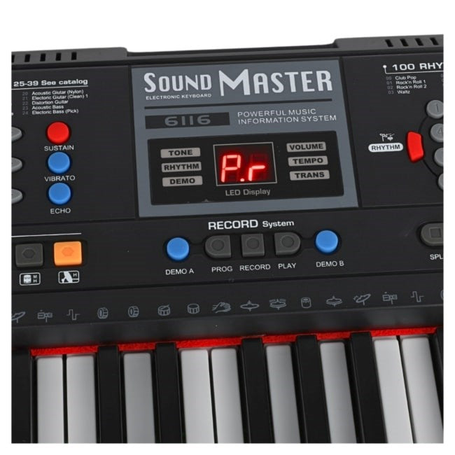 SUPRIMO 6116 - Battery-Powered Educational Keyboard