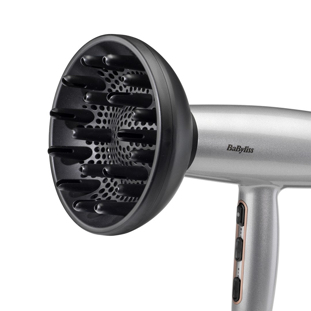 BaByliss Hair Dryer Cosmos D580DE 2100 W Satin Steel