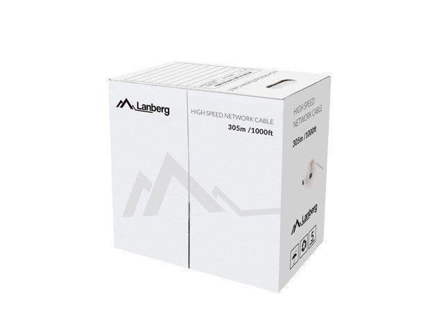 Lanberg Network Cable UTP CAT.5E 305 M LCU5-12CU-0305-G