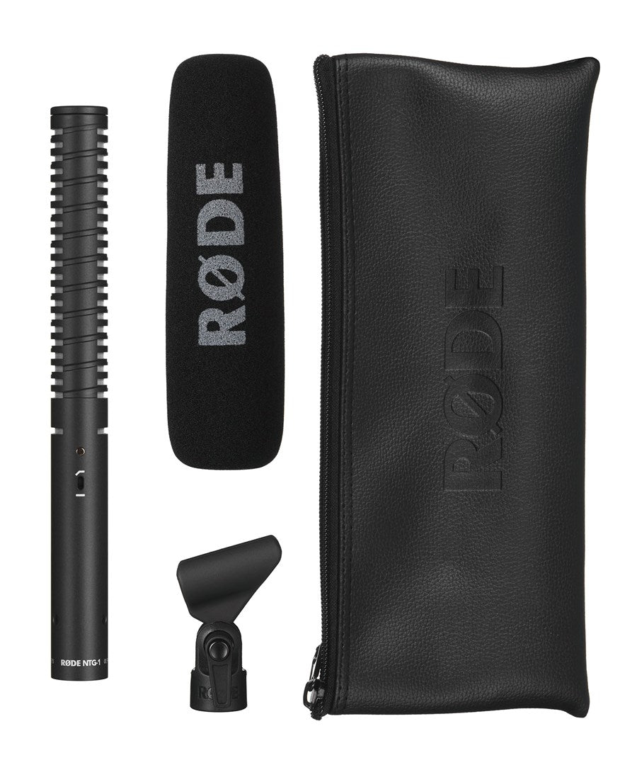 RODE NTG1 microphone Black Digital camcorder microphone