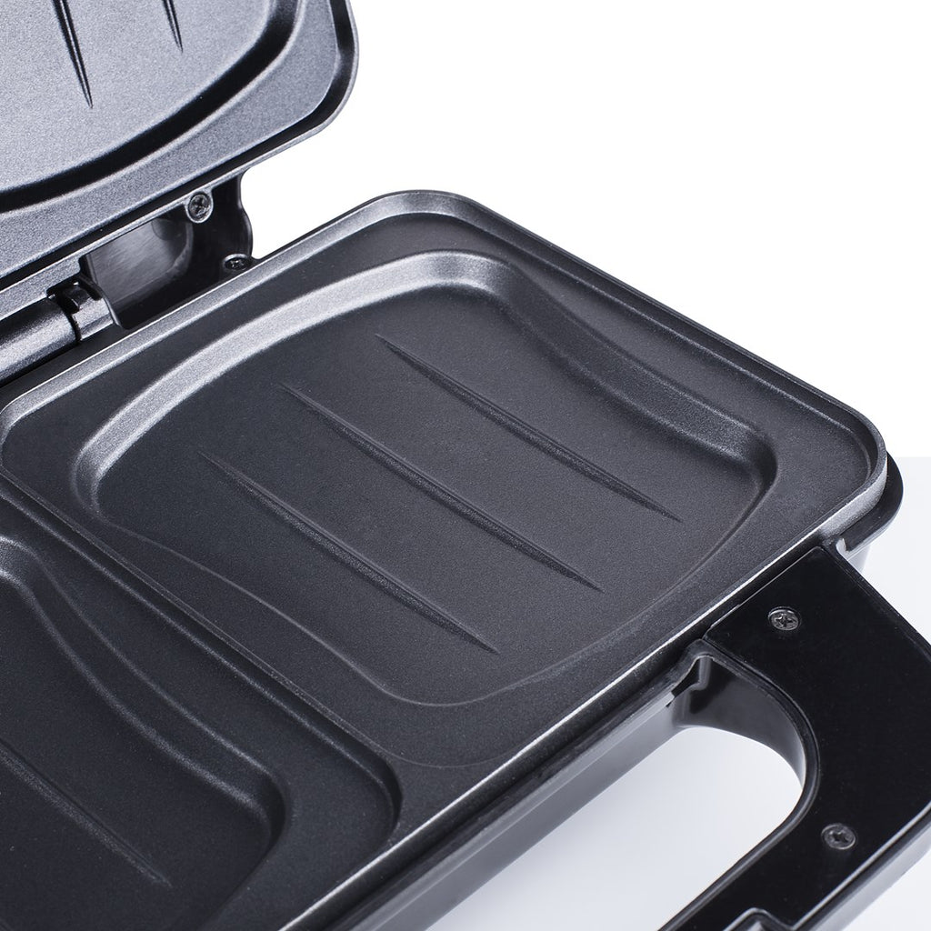 TRISTAR Sandwich Toaster 900 W Stainless Steel Black SA-3060