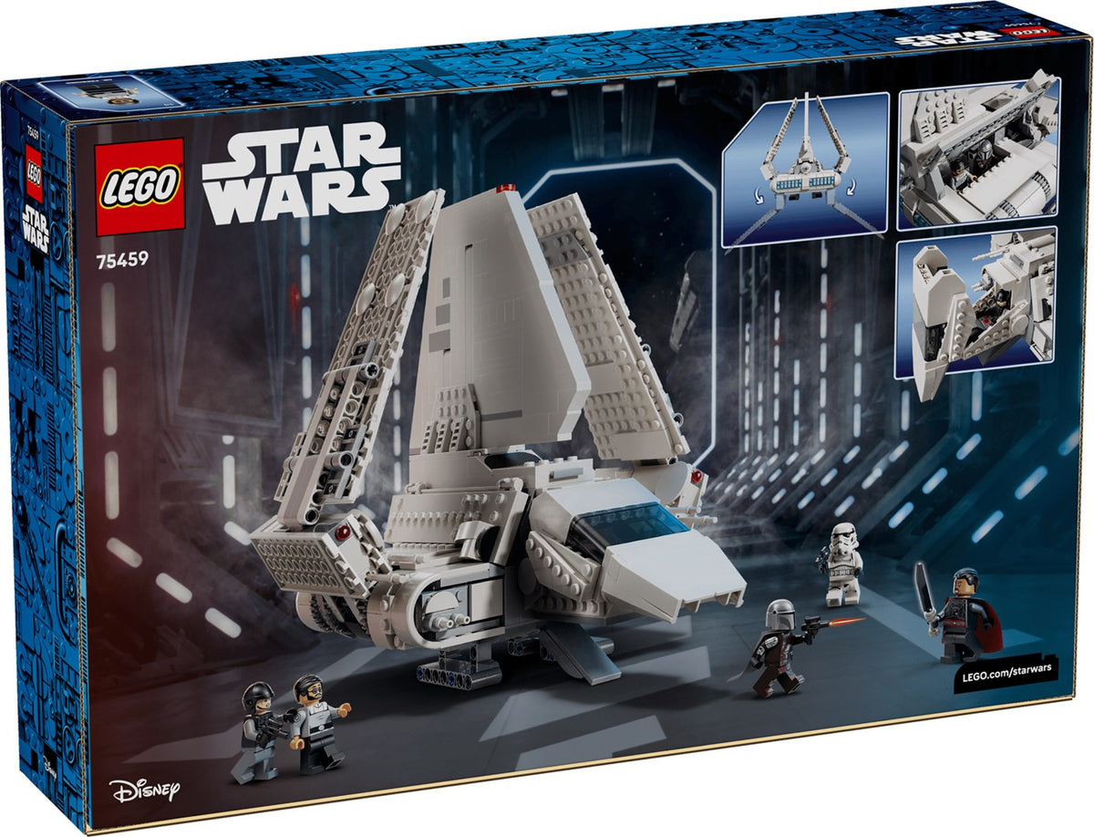 LEGO Building Blocks Imperial Lambda-Class Shuttle Set 75459 - 961 Elements - For Ages 14+