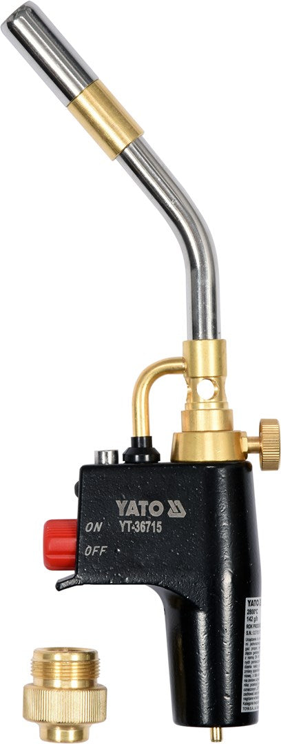 YATO Gas Torch YT-36715 54 mm Width 132 mm Length 680 g