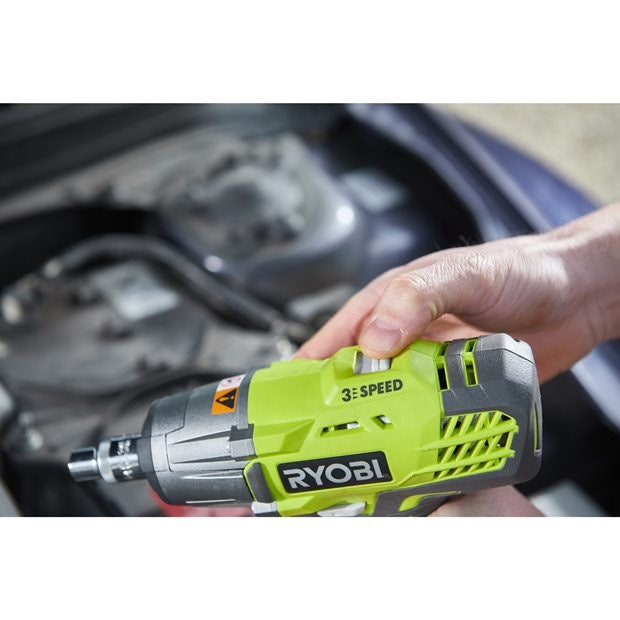 Ryobi R18IW3 Cordless Impact Driver 18V 1/2" 400Nm 2Ah Black Green