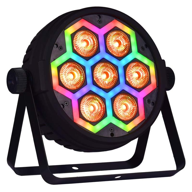 Light4Me FRAME PAR 7x12 LED RGBW Spotlight 2502 g 280x245x150mm