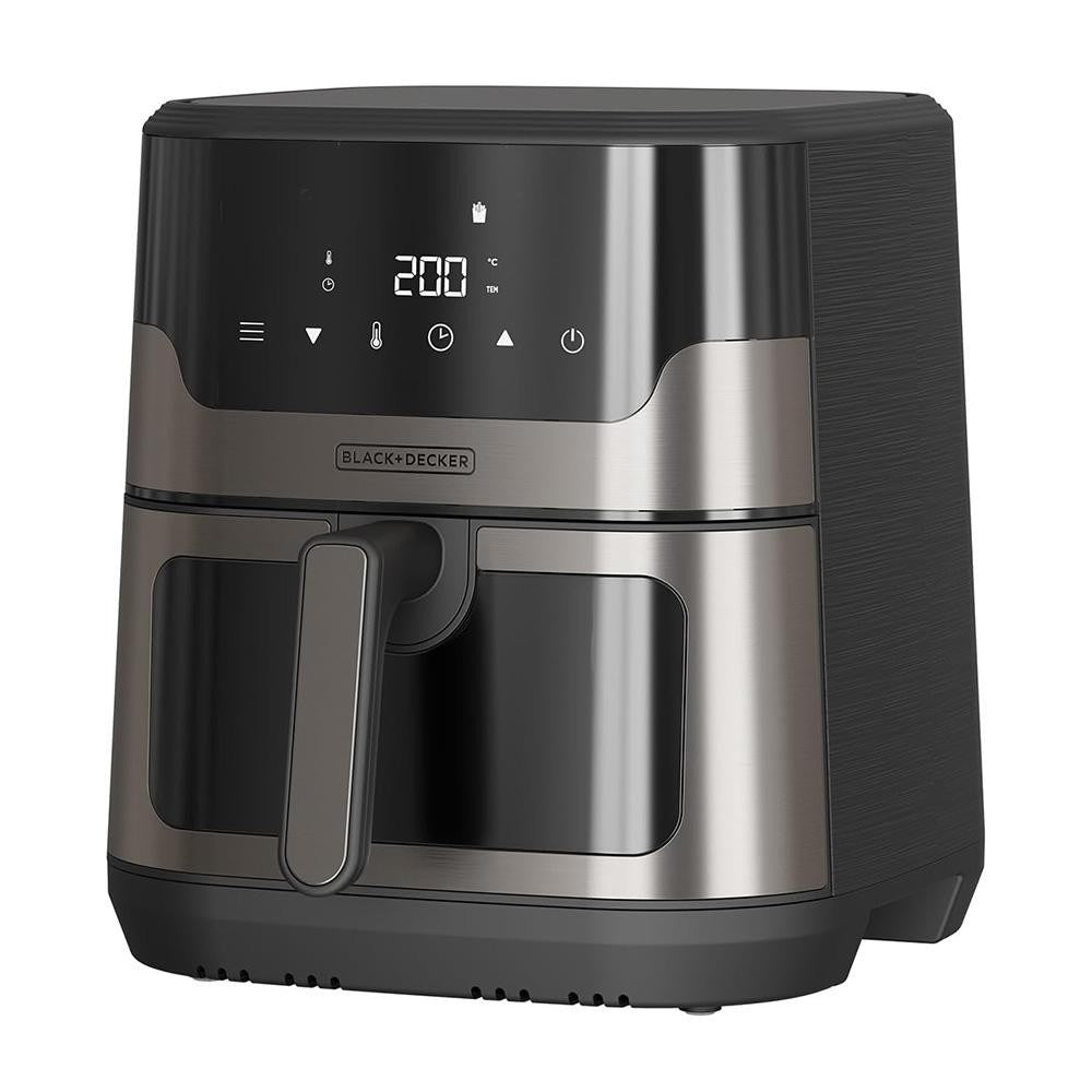 Black+Decker BXAF8001E 1700 W 8 L oil-free deep fryer  black