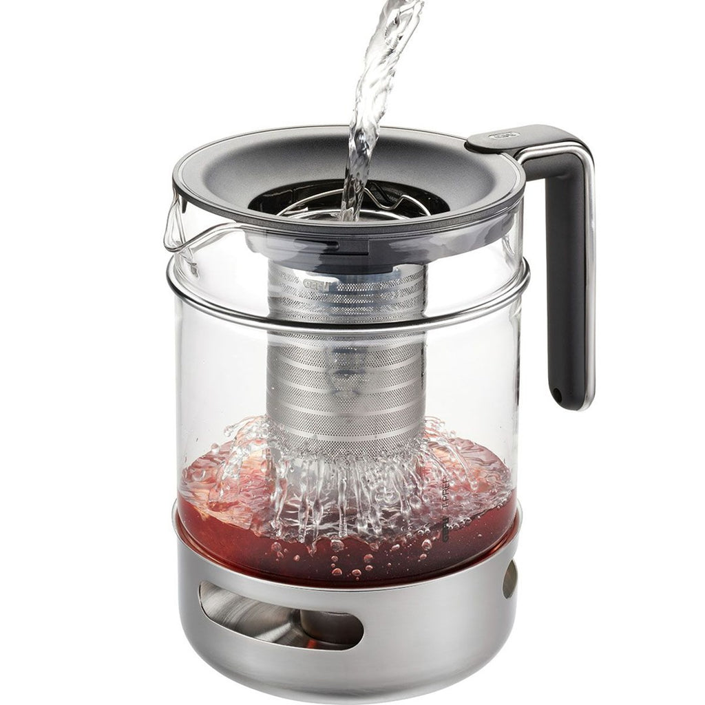 GEFU T-PREP Tea Kettle with Warmer 1.5 L