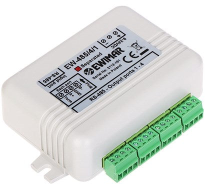 EWIMAR RS-485 Bus Distributor with Optical Isolation