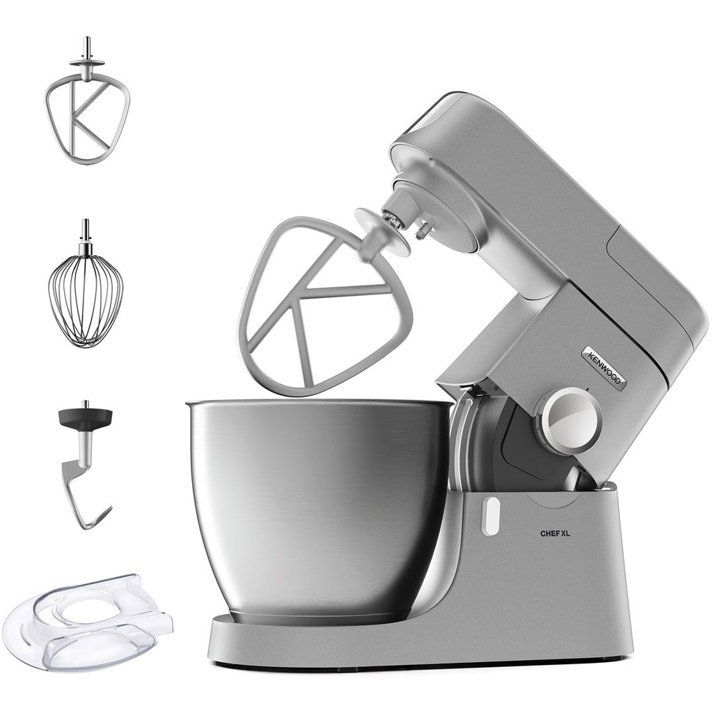 Stand Mixer - 1200W - 6.7 L Capacity - Variable Speed with Turbo Button - Silver