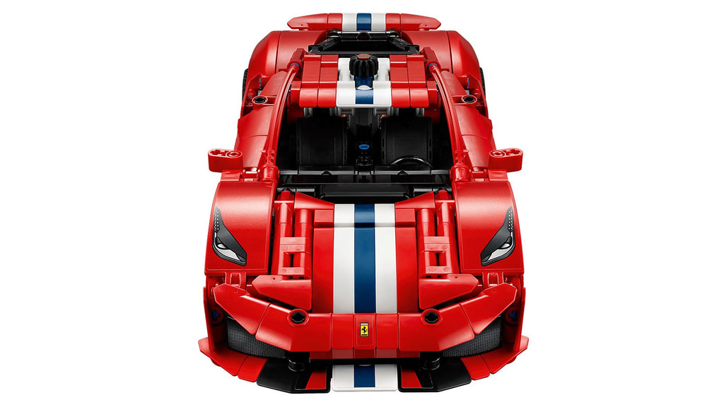 LEGO TECHNIC Ferrari 488 PISTA Building Kit 882 Elements for Ages 9+ Model 42235