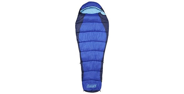 Coleman Fision 100 Sleeping Bag - blue/black